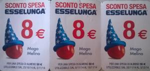 Sconto spesa Esselunga 8 euro
