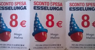 Sconto spesa Esselunga 8 euro
