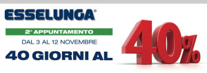 40 giorni al 40%