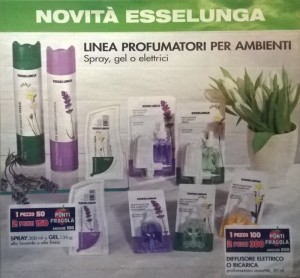 Linea profumatori ambienti Esselunga