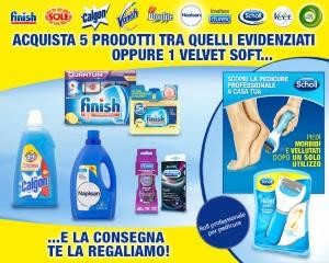 consegna gratuita esselunga velvet soft