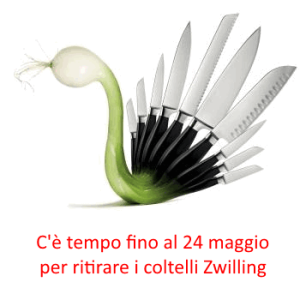 coltelli zwilling esselunga 24 maggio