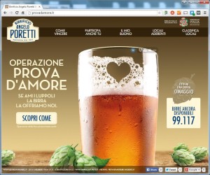 Prova d'amore birra Poretti