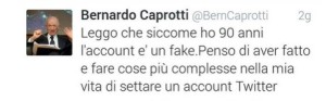 tweet caprotti fake