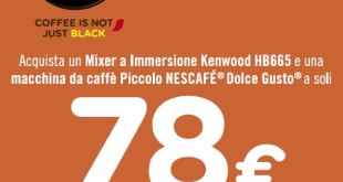 Promozione Nescafé Kenwood