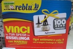 Promozione Mareblu: vinci tessera prepagata Esselunga da 100€