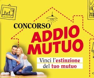 Concorso a premi "Addio mutuo" Manzotin