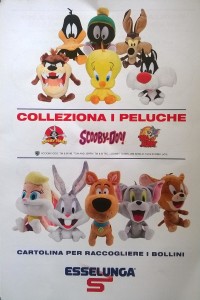 Raccolta bollini Esselunga peluche Looney Tunes