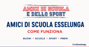 Amici di Scuola Esselunga: guida a buoni, scuole, sport e premi