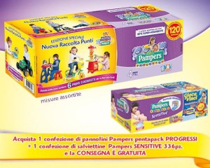 consegna gratuita pampers esselunga