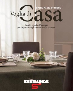 Volantino Esselunga voglia di casa 8 ottobre 2015