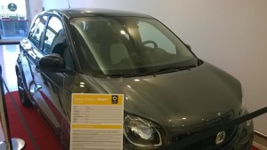 Smart forfour Fìdaty fronte