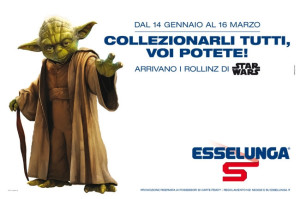 Collezione Rollinz Star Wars Esselunga termina il 16 marzo 2016