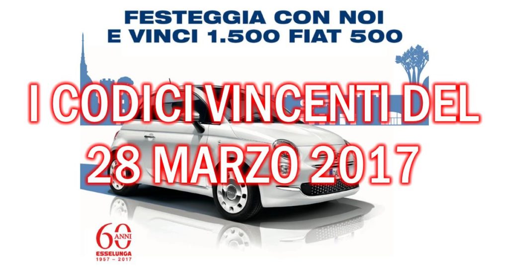 estrazione esselunga 28 marzo