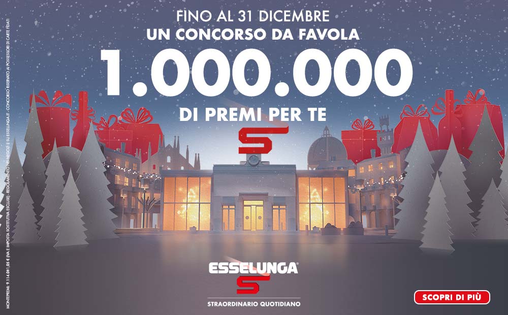 Esselunga Regali Di Natale.Concorso Esselunga Natale 2018 Regala 1000000 Di Premi Tuttoesselunga