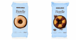 Esselunga Fiorelle con zucchero a velo e Fiorelle bicolori