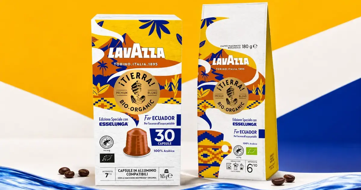 Confezioni Lavazza ¡Tierra! For Ecuador in esclusiva da Esselunga