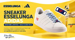 Sneaker Esselunga adidas Grand Court 3.0 in edizione limitata da 3.000 paia